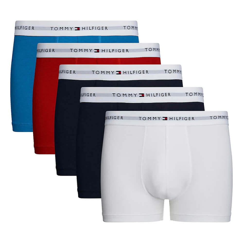 Tommy Hilfiger 5-Pack Repeat Logo Trunks